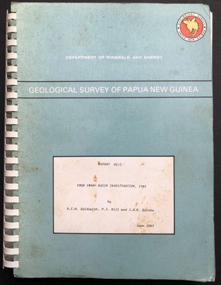 Item #H35175 Enga Swamp Basin Investigation, 1981: Geological Survey of Papua New Guinea. R. C....