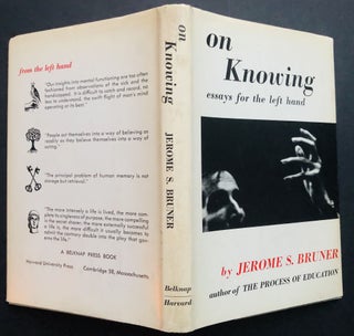Item #H35203 On Knowing: essays for the left hand. Jerome S. Bruner