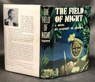 Item #H35298 The Field of Night, inscribed by author with postcard, etc. Robert W. Krepps