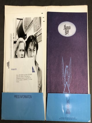 1985 press kit for Alamo Bay, directed by Louis Malle, starring Amy Madigan & Ed Harris