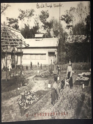 3 1906 postcards from Girls' Imperial University (Gakushuin), Tokyo Japan