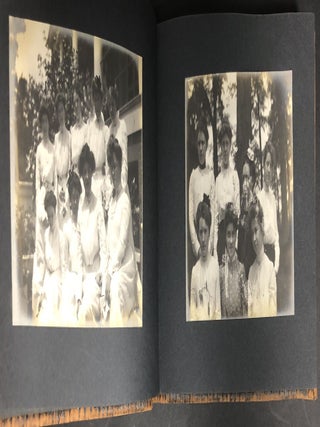 1900-1921 2 photo albums Washington County PA landscapes, New England, Somerset PA, Washington College