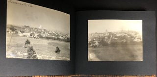 1900-1921 2 photo albums Washington County PA landscapes, New England, Somerset PA, Washington College