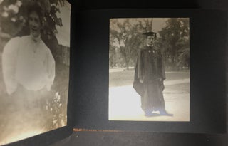 1900-1921 2 photo albums Washington County PA landscapes, New England, Somerset PA, Washington College