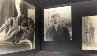 1900-1921 2 photo albums Washington County PA landscapes, New England, Somerset PA, Washington College