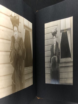 1900-1921 2 photo albums Washington County PA landscapes, New England, Somerset PA, Washington College