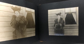 1900-1921 2 photo albums Washington County PA landscapes, New England, Somerset PA, Washington College