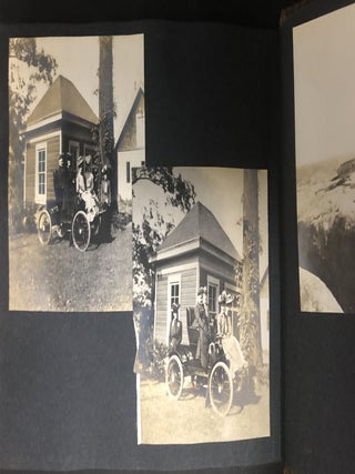 1900-1921 2 photo albums Washington County PA landscapes, New England, Somerset PA, Washington College