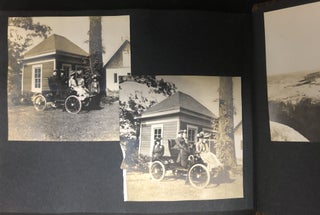 1900-1921 2 photo albums Washington County PA landscapes, New England, Somerset PA, Washington College