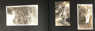 1900-1921 2 photo albums Washington County PA landscapes, New England, Somerset PA, Washington College