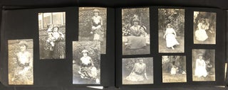1900-1921 2 photo albums Washington County PA landscapes, New England, Somerset PA, Washington College