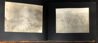 1900-1921 2 photo albums Washington County PA landscapes, New England, Somerset PA, Washington College