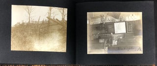 1900-1921 2 photo albums Washington County PA landscapes, New England, Somerset PA, Washington College
