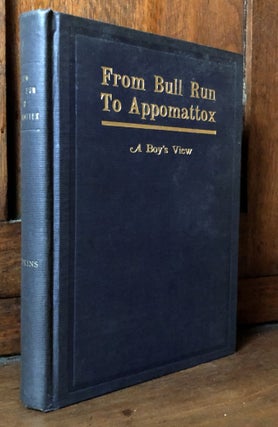 Item #H35357 From Bull Run to Appomattox: A Boy's View. Luther W. Hopkins
