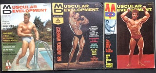 Item #H35390 3 issues of Muscular Development magazine, Nov. 1964, Sept. 1966, May 1967. John...