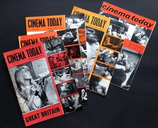 Item #H35397 Cinema Today, No. 1, 1964; Vol. 1 nos. 2, 3, 4 (1963-1964); Vol. 2 no. 2 (1965)....