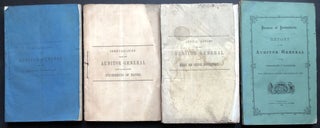 Item #H35451 4 Pennsylvania Auditor General Annual Reports, 1850, 1852, 1853, 1867. John N....