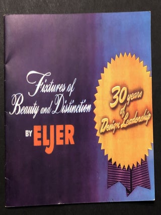 Item #H35501 1941 color illustrated booklet Eljer Fixtures of Beauty & Distinction. Ford City Pa...