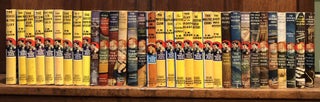 Item #H35507 The Hardy Boys in jackets! 1-34 lacking no. 17, 1951-1954 printings, a few 1st eds....
