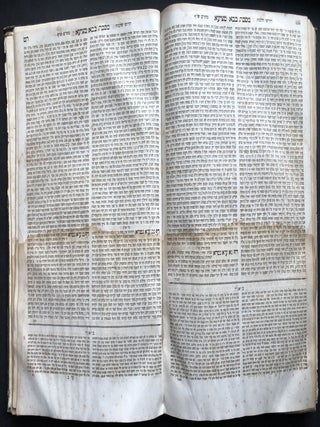 Bava Metzia from the Babylonian Talmud in Hebrew, Vilna 1871