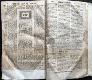 Bava Metzia from the Babylonian Talmud in Hebrew, Vilna 1871