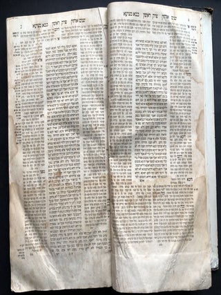 Bava Metzia from the Babylonian Talmud in Hebrew, Vilna 1871