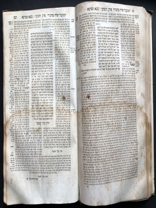 Bava Metzia from the Babylonian Talmud in Hebrew, Vilna 1871