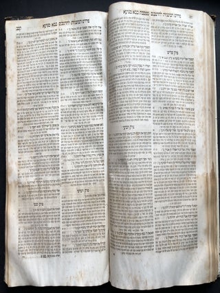 Bava Metzia from the Babylonian Talmud in Hebrew, Vilna 1871