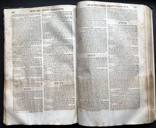 Bava Metzia from the Babylonian Talmud in Hebrew, Vilna 1871