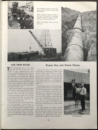 3 issues of U. S. Steel News magazine, April & November 1937, April 1940