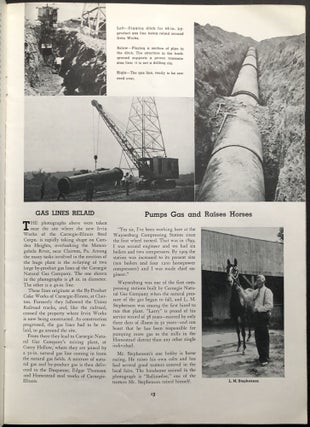 3 issues of U. S. Steel News magazine, April & November 1937, April 1940
