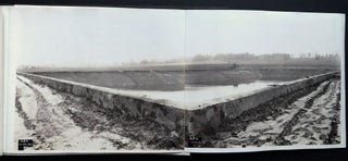 Photo album documenting 1926 construction of 5 million gallon reservoir near Pittsburgh