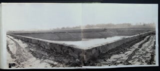 Photo album documenting 1926 construction of 5 million gallon reservoir near Pittsburgh