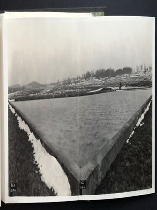 Photo album documenting 1926 construction of 5 million gallon reservoir near Pittsburgh