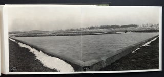 Photo album documenting 1926 construction of 5 million gallon reservoir near Pittsburgh