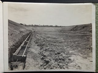 Photo album documenting 1926 construction of 5 million gallon reservoir near Pittsburgh