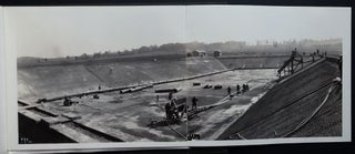 Photo album documenting 1926 construction of 5 million gallon reservoir near Pittsburgh