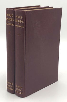Item #H35761 Public Speaking: A Practical Course for Business Men, 2 vols. Dale Carnegie