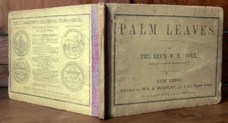 Item #H35808 Palm Leaves, a Collection of Sunday School Tunes and Carols for the Use of the...