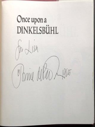 Once upon a Dinkelsbuhl -- inscribed by de Paola