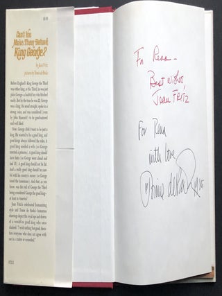 Can't You Make Them Behave, King George? Inscribed by de Paola & Fritz
