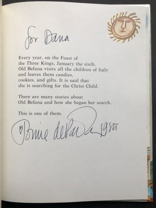 The Legend of Old Befana - inscribed