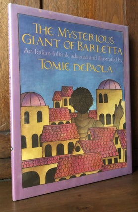 Item #H35948 The Mysterious Giant of Barletta, inscribed & drawing. Tomie DePaola