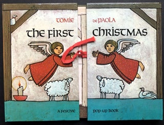 Item #H35953 The First Christmas, a Festive Pop-Up Book - inscribed. Tomie DePaola