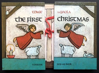 Item #H35954 The First Christmas, a Festive Pop-Up Book - inscribed. Tomie DePaola