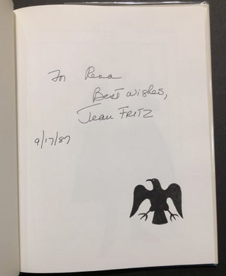 Shh! We're Writing the Constitution -- inscribed by Fritz