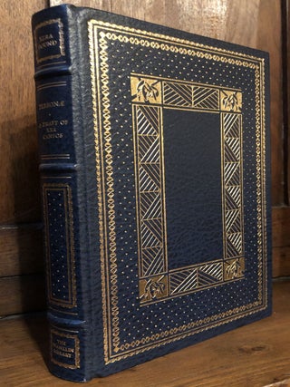 Item #H36013 Personae / A Draft of XXX Cantos; Franklin Library full leather gilt, 1981: 100...