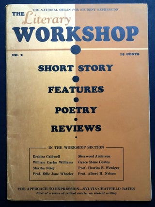 Item #H36029 The Literary Workshop, Vol. I no. 2, 1934. Sylvia Chatfield Bates, Sherwood...