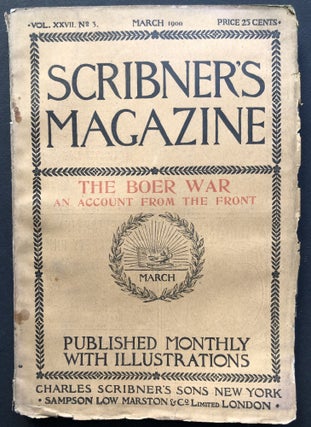 Item #H36185 Scribner's Magazine, March 1900. Theodore Roosevelt, Edith Wharton