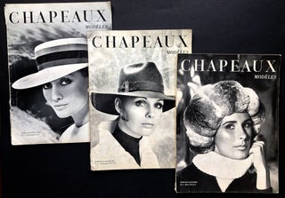 Item #H36187 Chapeaux Modeles, 3 vols.: Printemps 1970, Eté 1971, Hiver 1971-1972